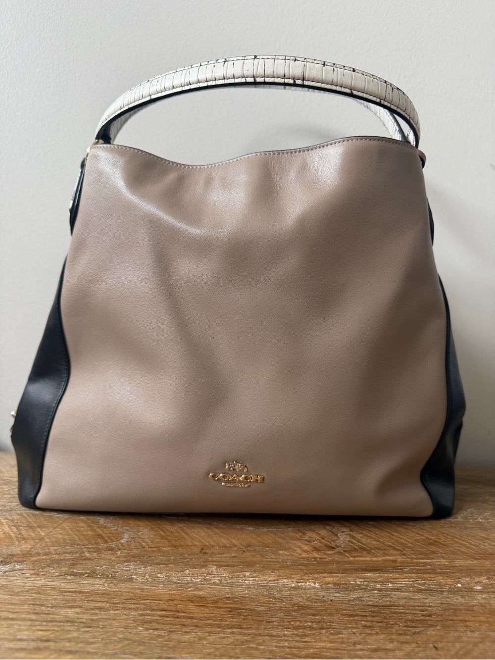Coach Edie 31 Color-Blocked Shoulder Bag NWOT